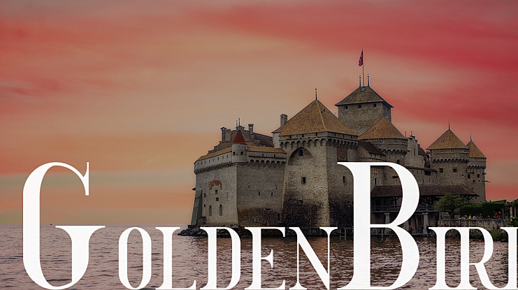 GoldenBird Font