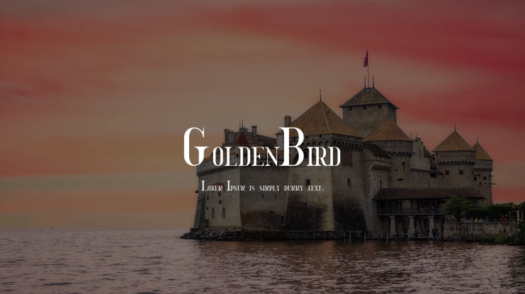 GoldenBird Font