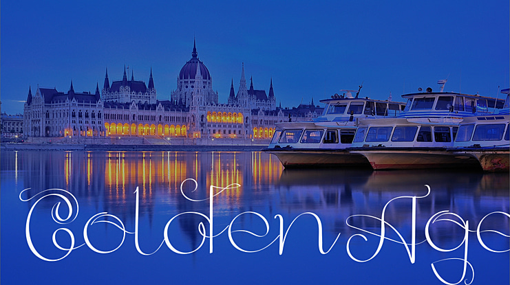 GoldenAge Font