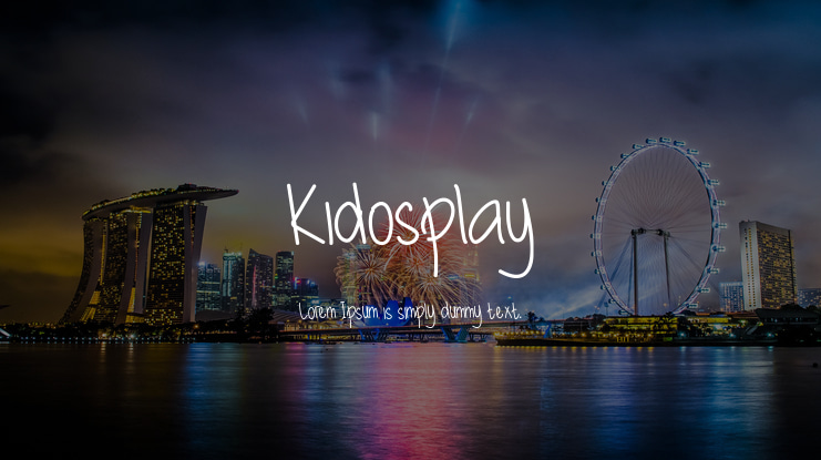 Kidosplay Font Family