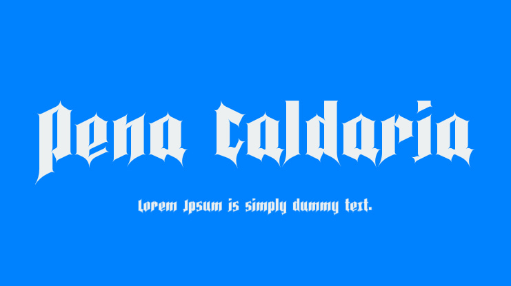 Pena Caldaria Font