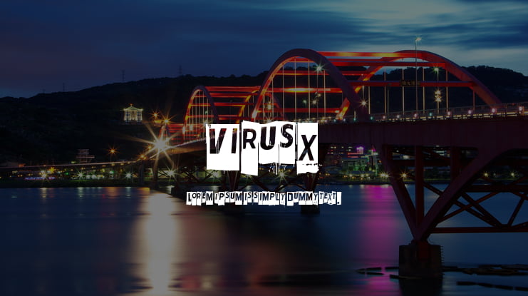 VirusX Font