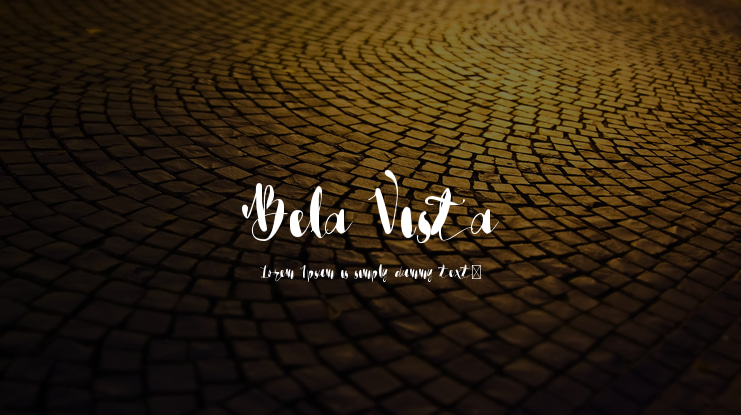 Bela Vista Font