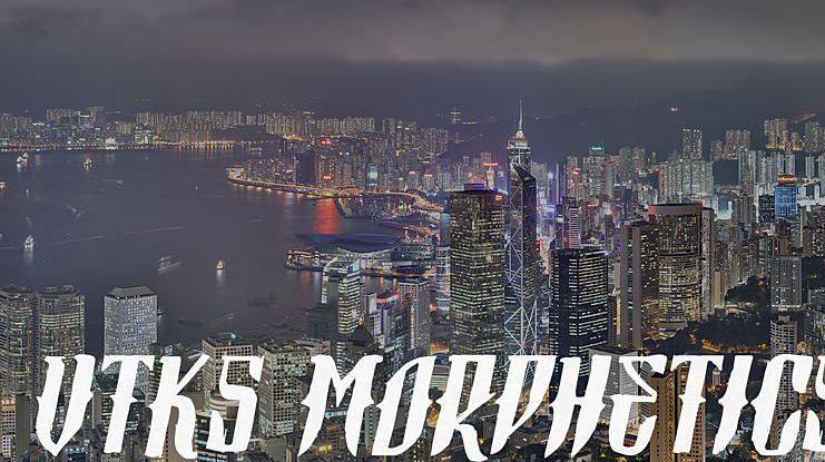 Vtks Morphetics 2 Font