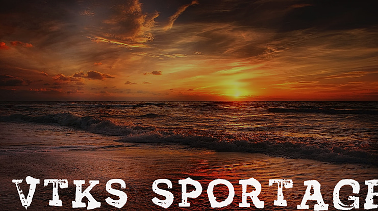 Vtks Sportage Font