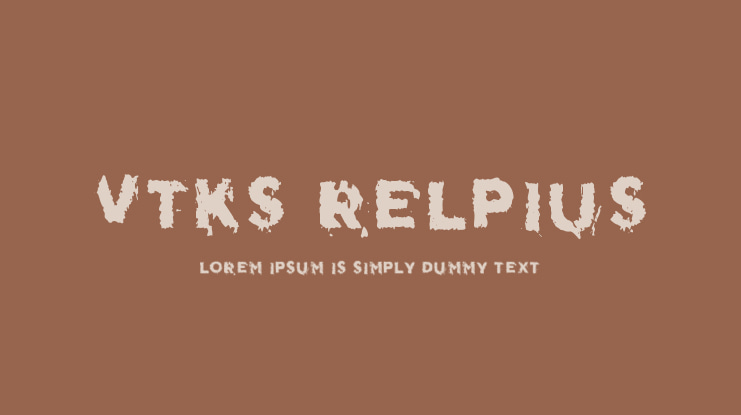 Vtks Relpius Font