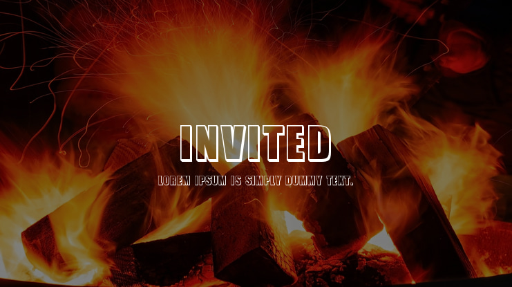 Invited Font