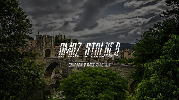Amaz Stalker Font Family