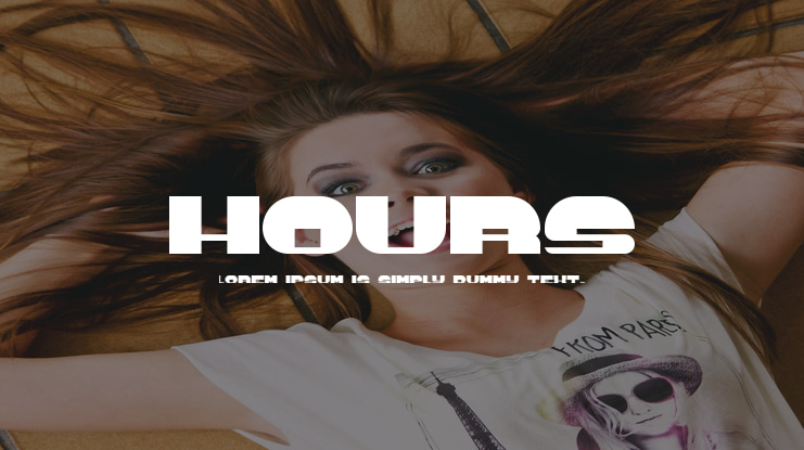 Hours Font