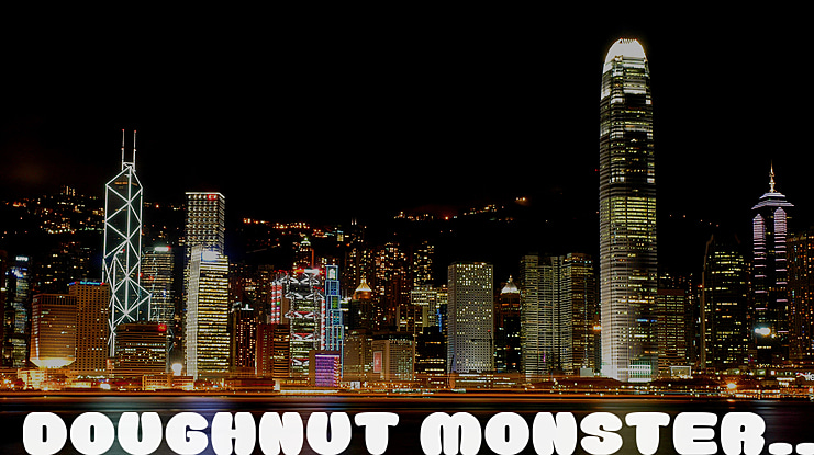 Doughnut Monster__G Font