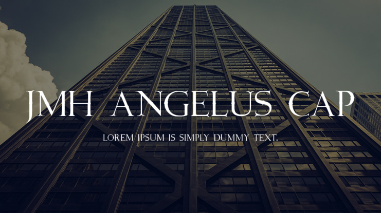 JMH Angelus Cap Font Family