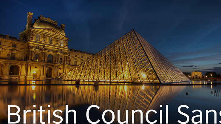 British Council Sans Font Family
