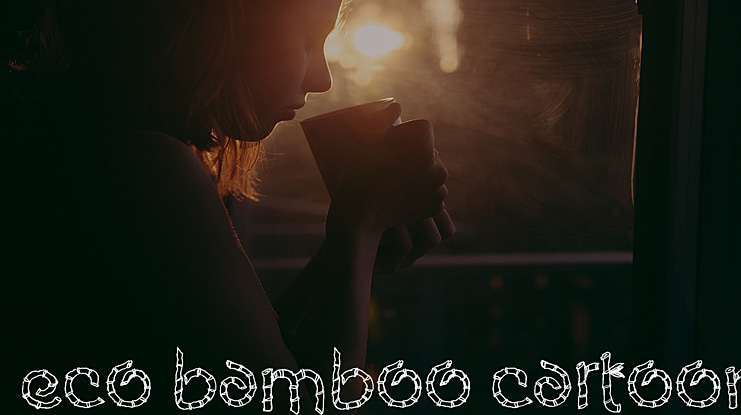 Eco Bamboo Cartoon Font