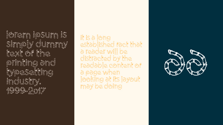 Eco Bamboo Cartoon Font