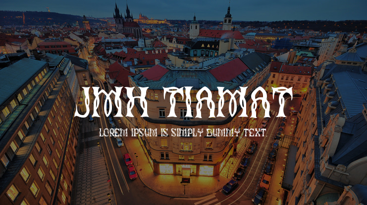 JMH Tiamat Font