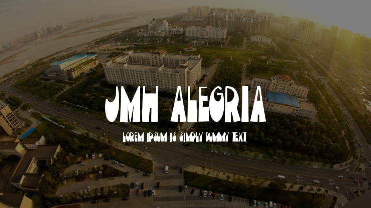 JMH Alegria Font