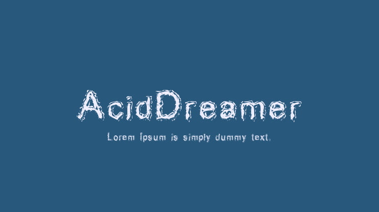 AcidDreamer Font