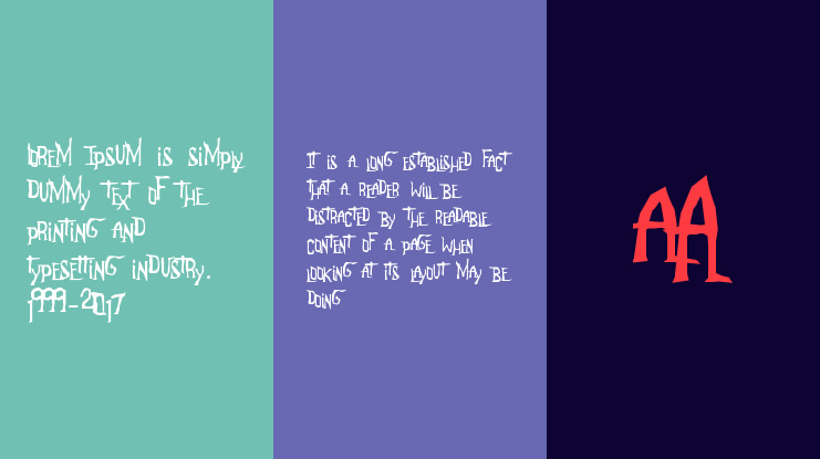 Anderson The Mysteron Font