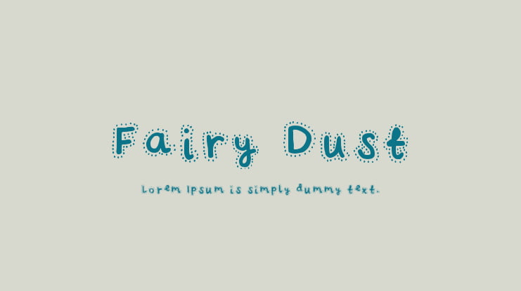 Fairy Dust Font