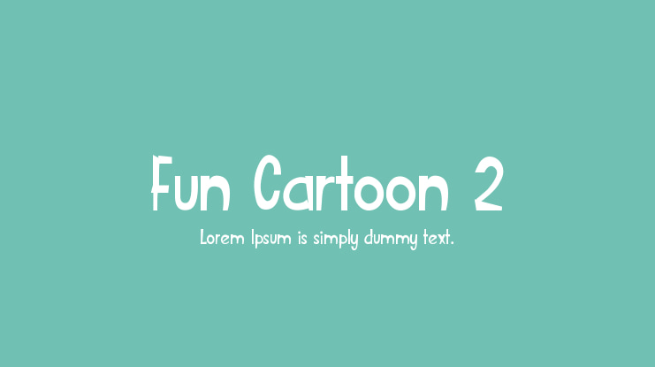 Fun Cartoon 2 Font