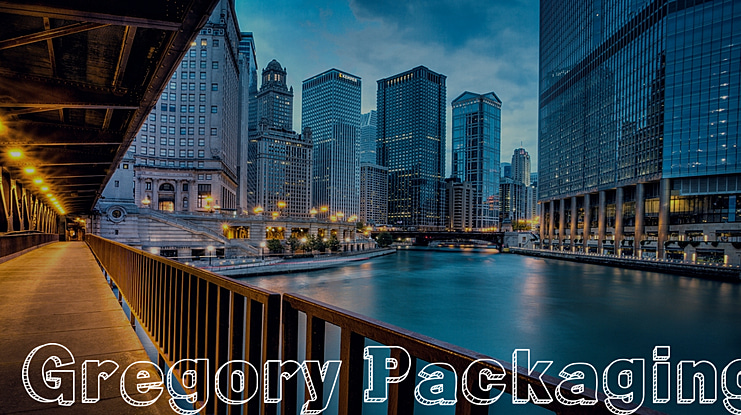 Gregory Packaging Font