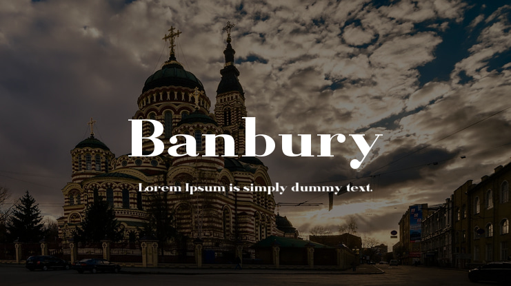 Banbury Font