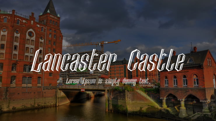 Lancaster Castle Font