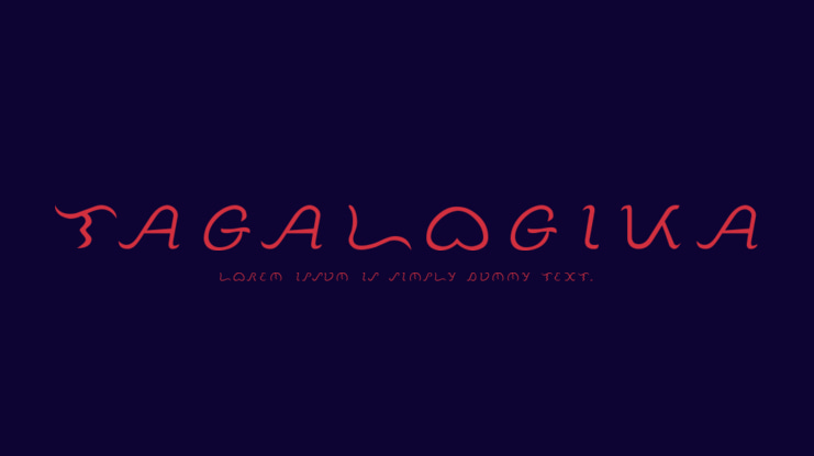 Tagalogika Font