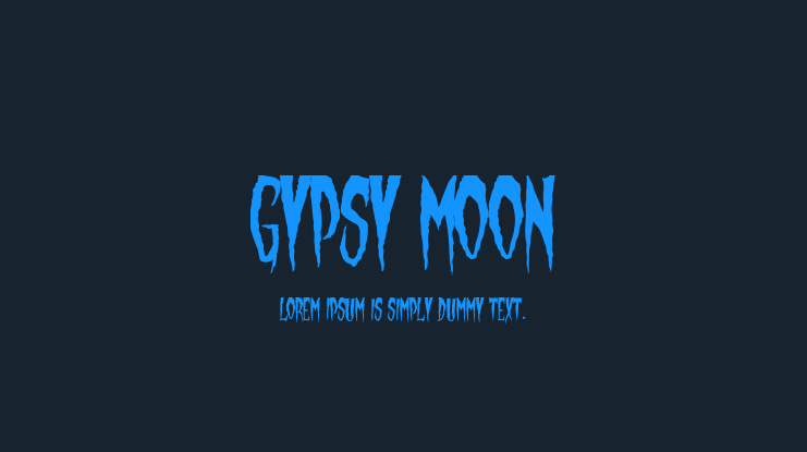 Gypsy Moon Font