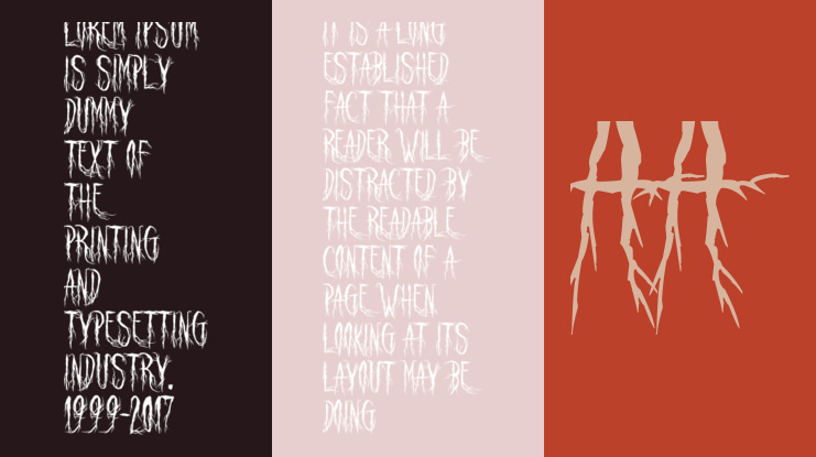Raven Scream Font