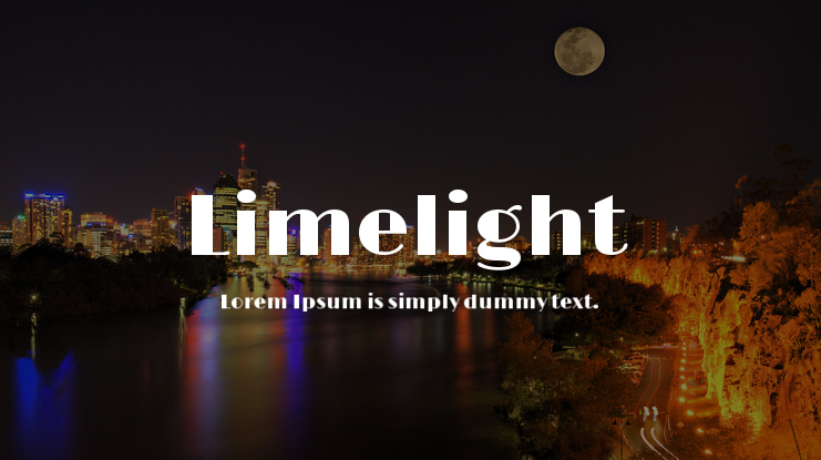 Limelight Font