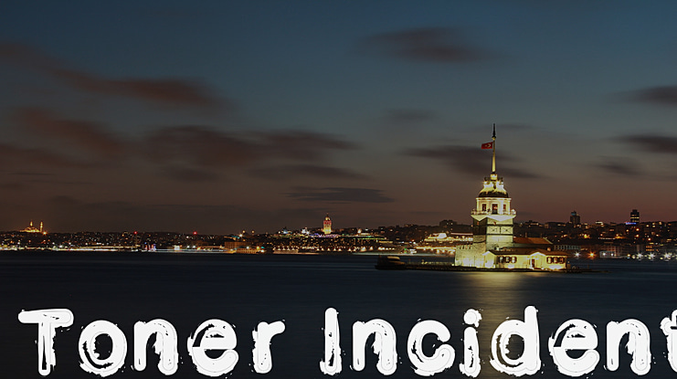 Toner Incident Font