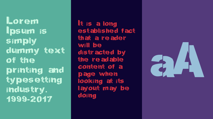 Reclaim the Streets Font