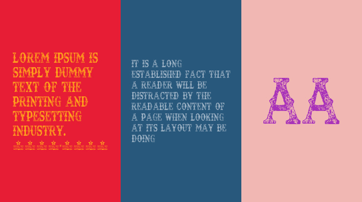 TEXAS TANGO EXTRA ROTH PERSONAL Font