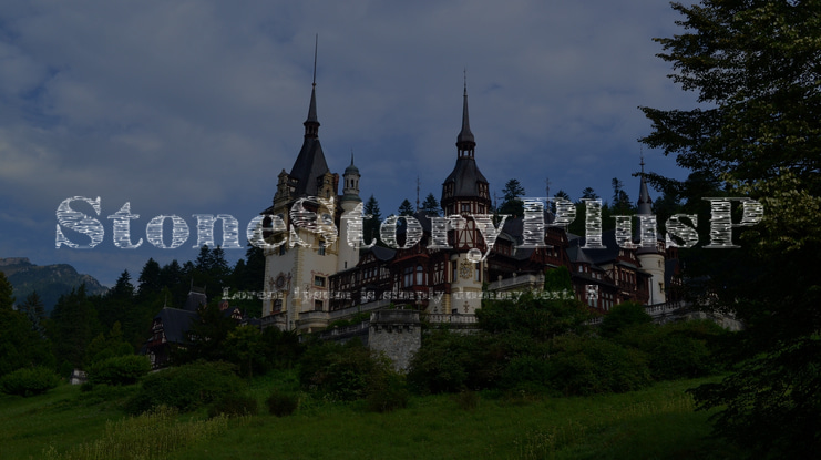 StoneStoryPlusP Font