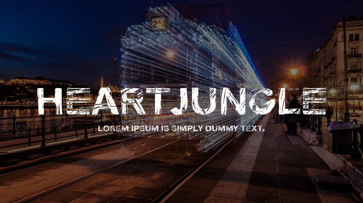 Heartjungle Font