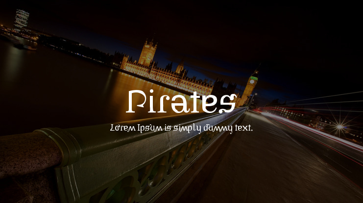 Pirates Font Family