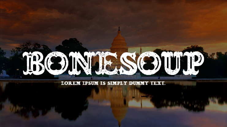 BONESOUP Font