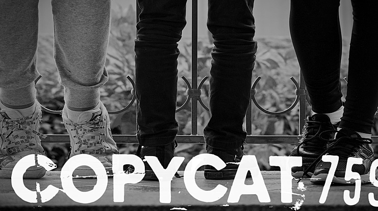 Copycat 759 Font