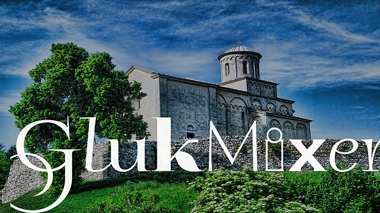GlukMixer Font