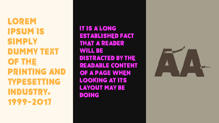 Amateur Dirty Font Family