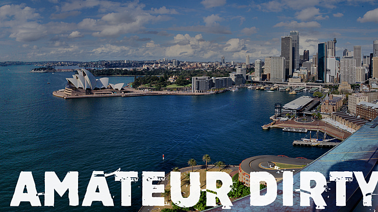 Amateur Dirty Font Family