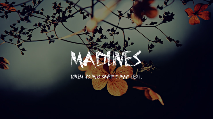 MadLines Font