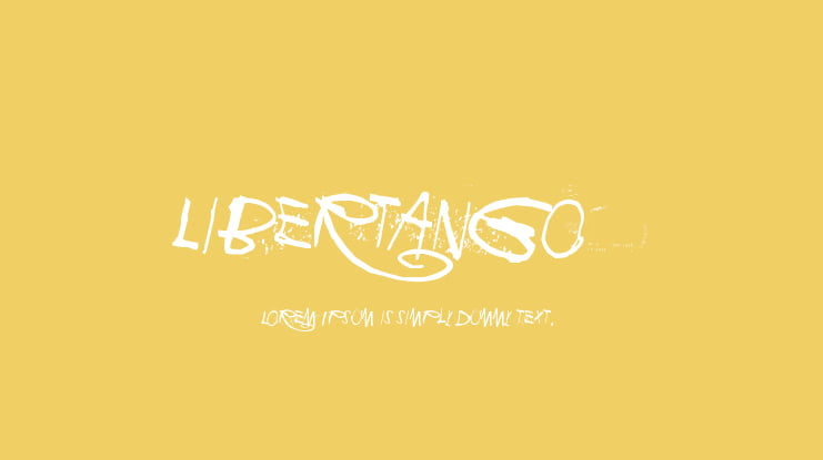 Libertango Font
