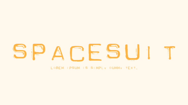 Spacesuit Font