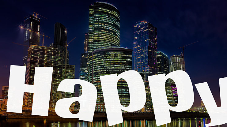 Happy Happy Joy Joy Font