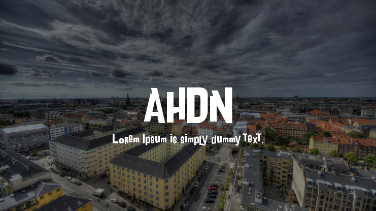 AHDN Font