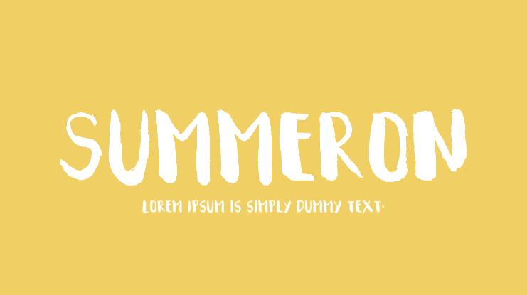 Summeron Font
