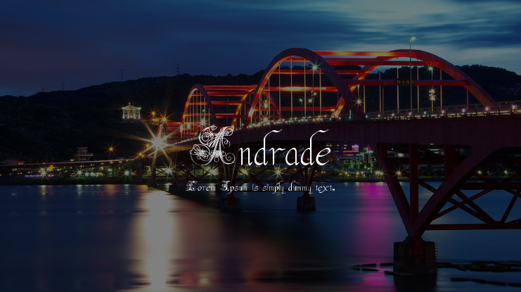 Andrade Font