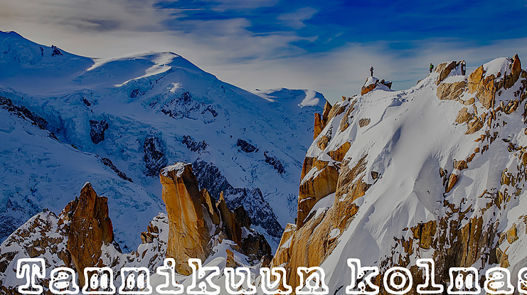 Tammikuun kolmas Font